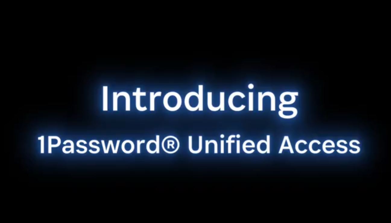 1password unified access