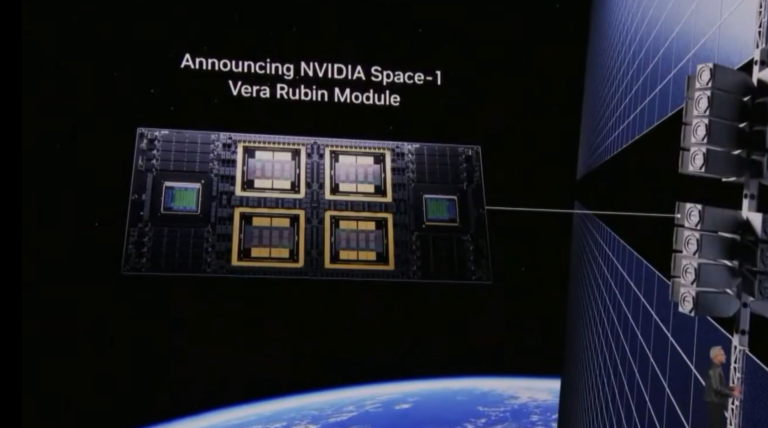 NVIDIA announces Vera Rubin Space-1 module for AI data centers in space